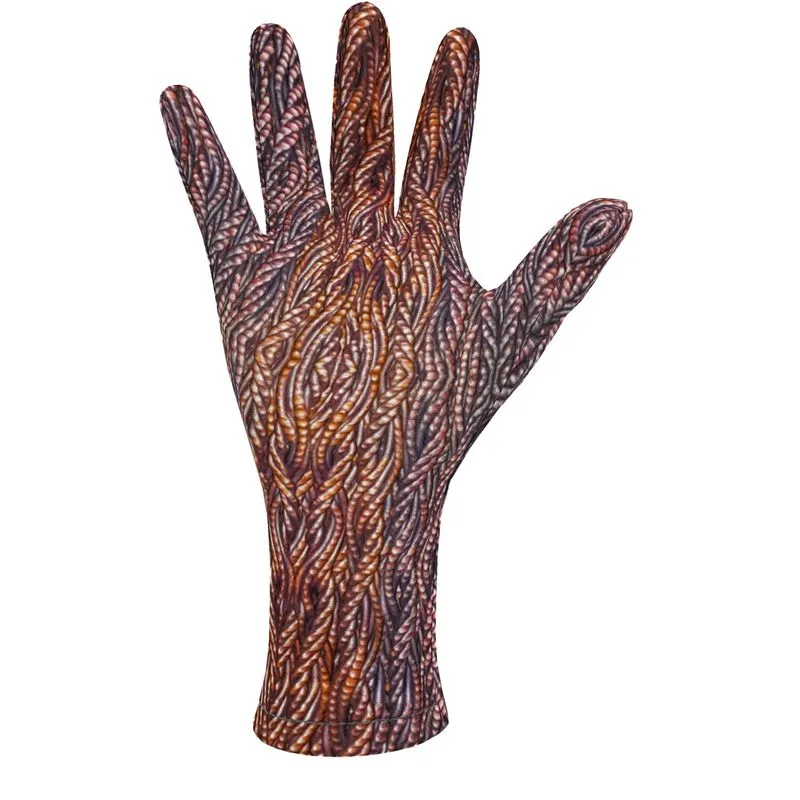 Fleece Gloves (Unisex)(Grail Hearth Core Copper Fabric) RJSTHS2022 RJS