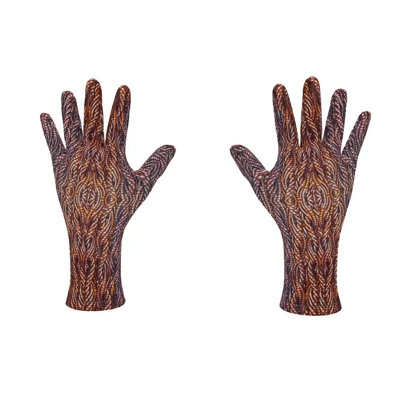Fleece Gloves (Unisex)(Grail Hearth Core Copper Fabric) RJSTHS2022 RJS