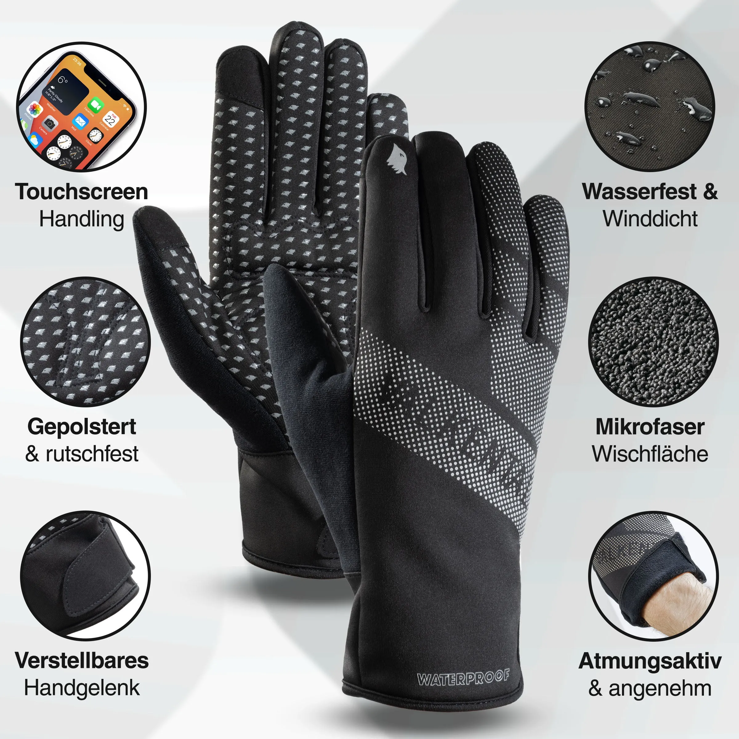 GloRider Ultra - Wasserdichter Winterhandschuh mit 3M Isolation - Auslaufmodell