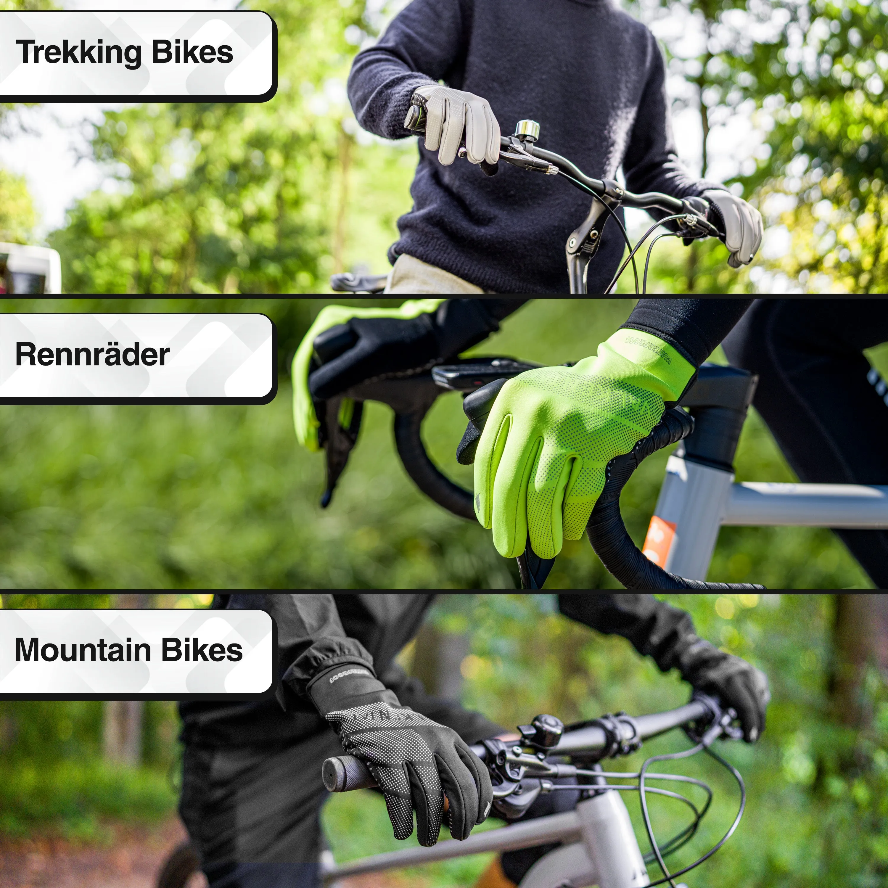 GloRider Ultra - Wasserdichter Winterhandschuh mit 3M Isolation - Auslaufmodell