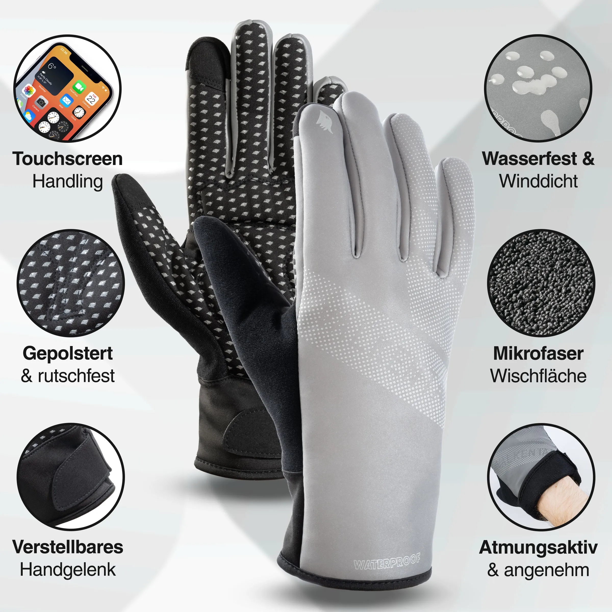 GloRider Ultra - Wasserdichter Winterhandschuh mit 3M Isolation - Auslaufmodell