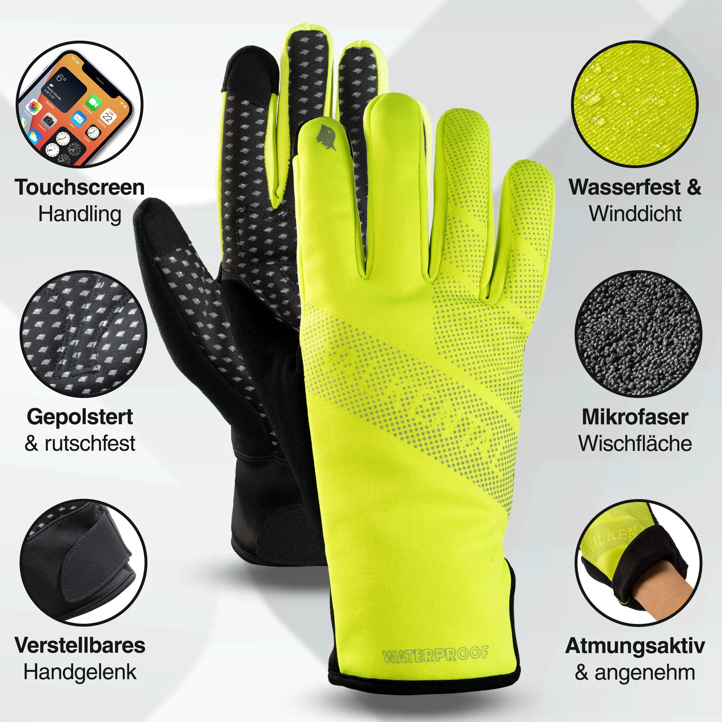GloRider Ultra - Wasserdichter Winterhandschuh mit 3M Isolation - Auslaufmodell