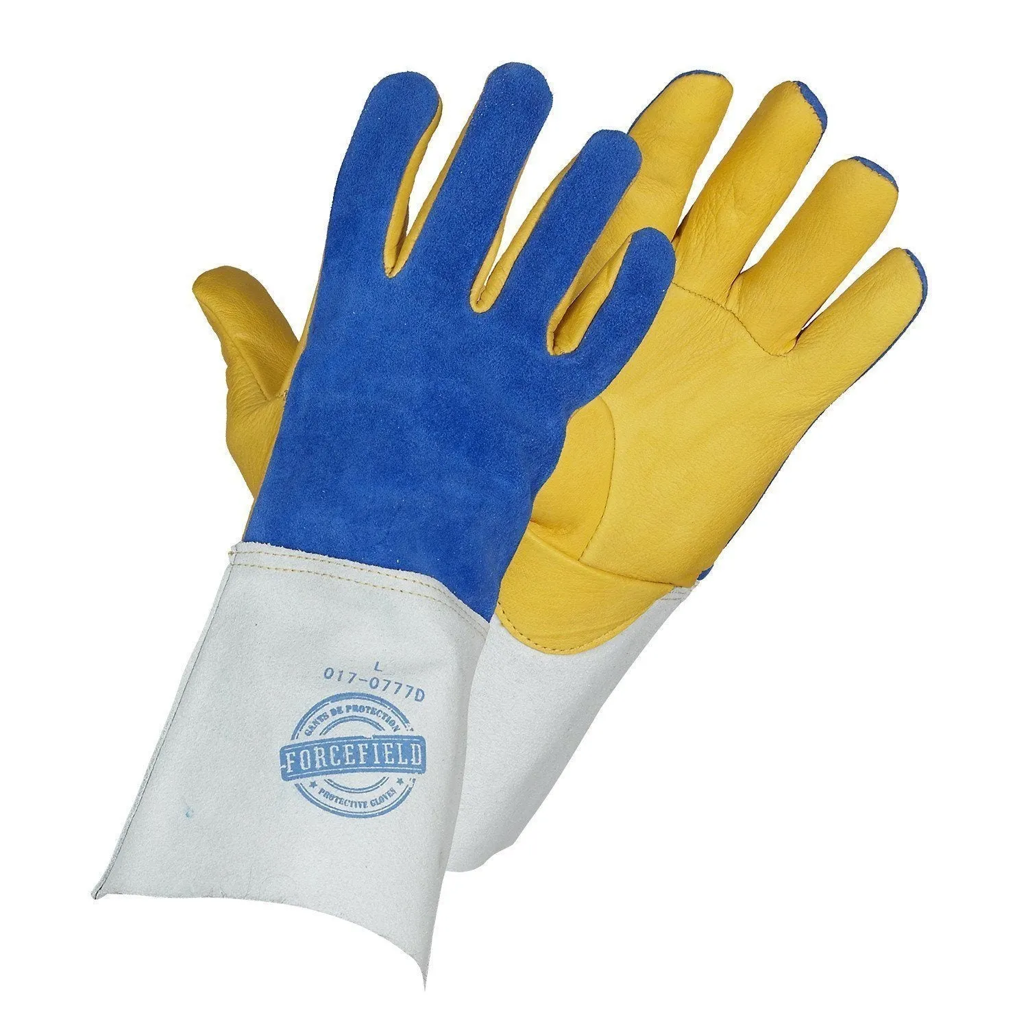 Gold Welders with Grain Leather Palm