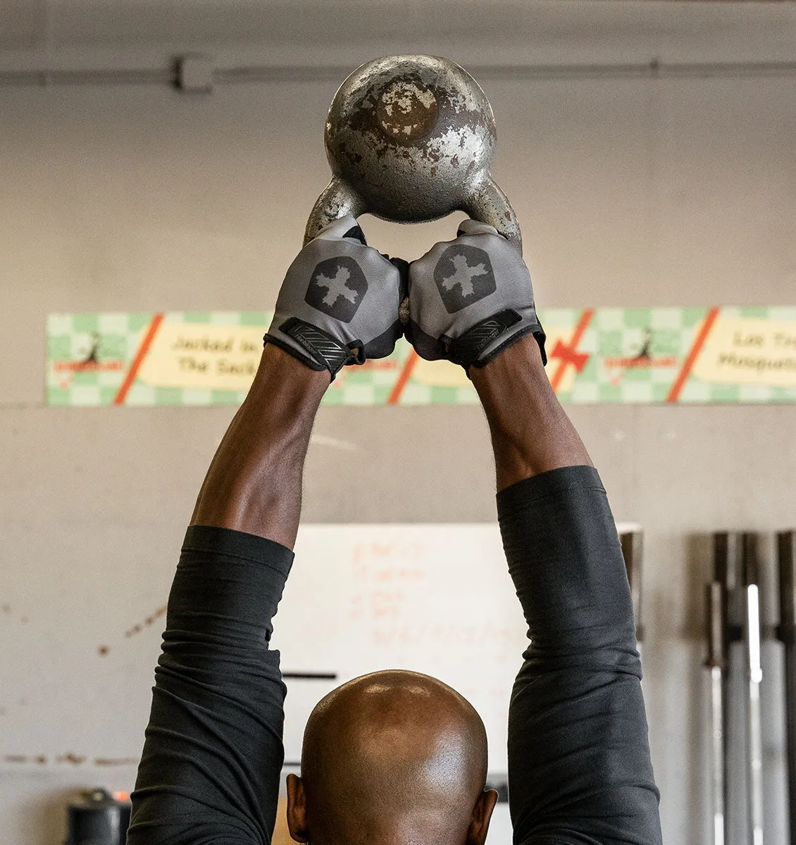Harbinger Men's Shield Protect Weight Lifting Gloves - Black