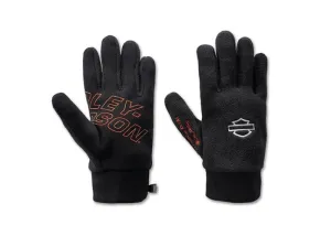 Harley-Davidson Men's Combustion Windproof Fleece Gloves CL