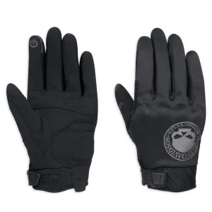 Harley-Davidson® Willie G Skull Soft Shell Motorcycle Gloves