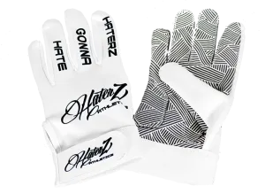 Haterz Batting Gloves (White)