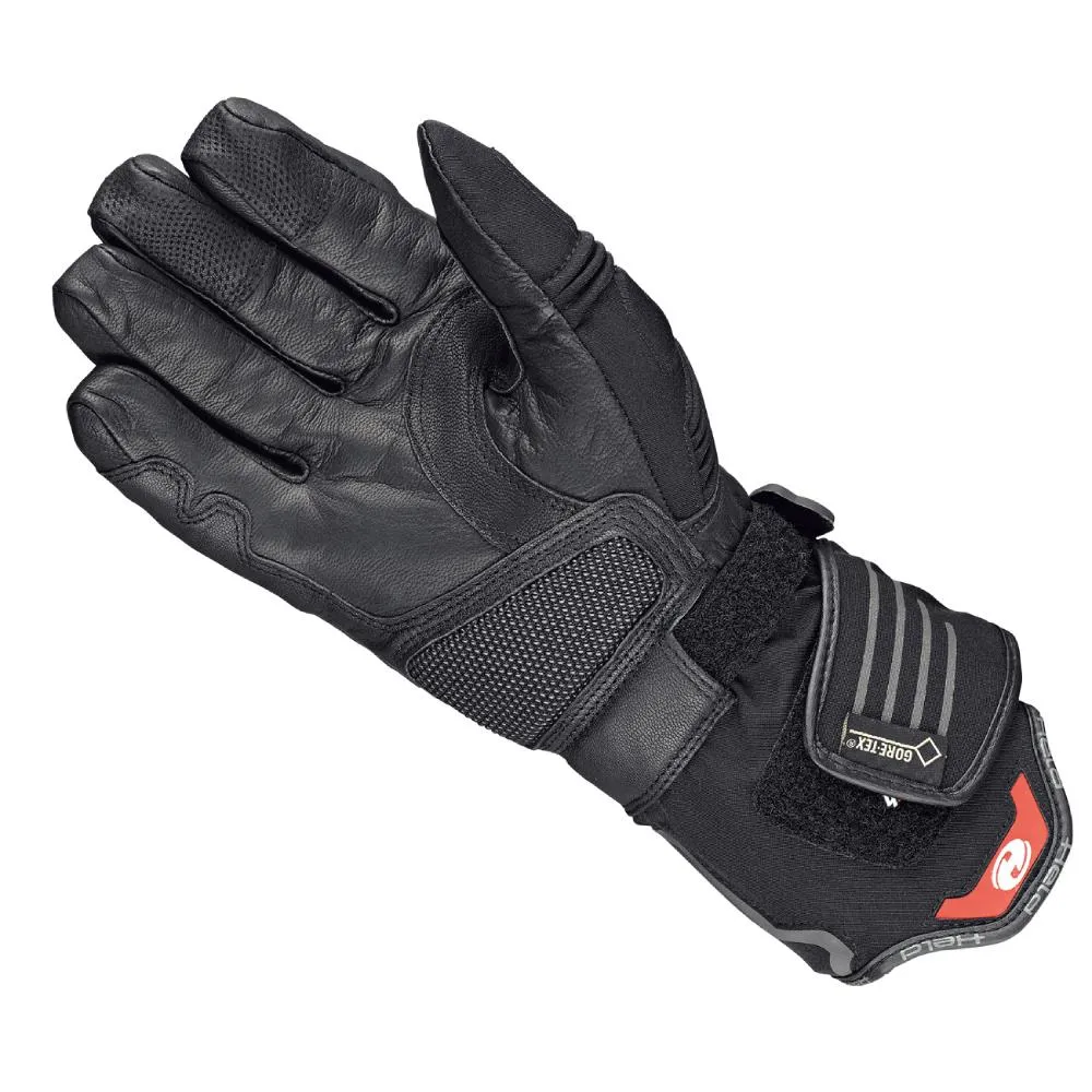 Held Cold Champ Leather Mix Gloves with GTX Membrane Black