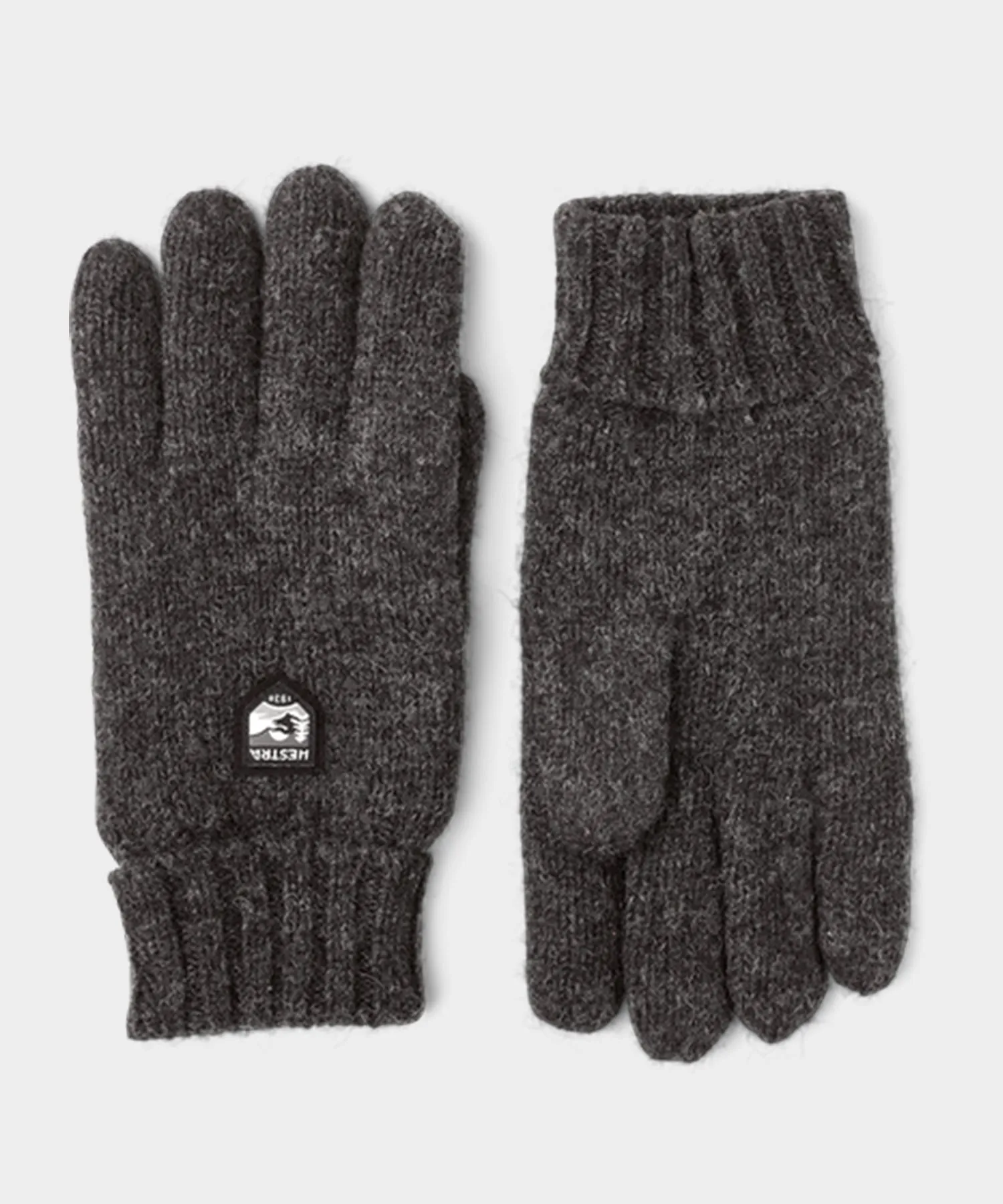 Hestra Basic Wool Glove in Charcoal