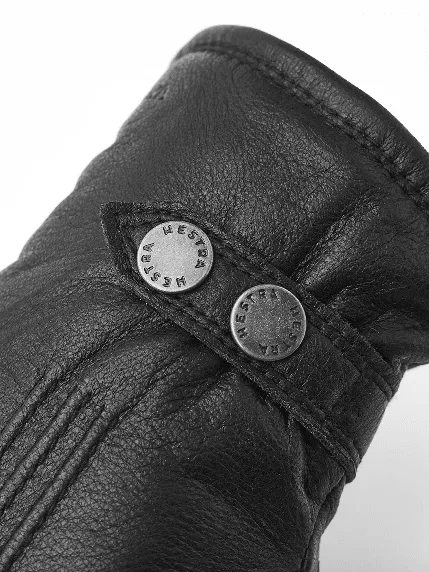 Hestra Mens Tailberg Leather gloves - Black, Chestnut or Yellow
