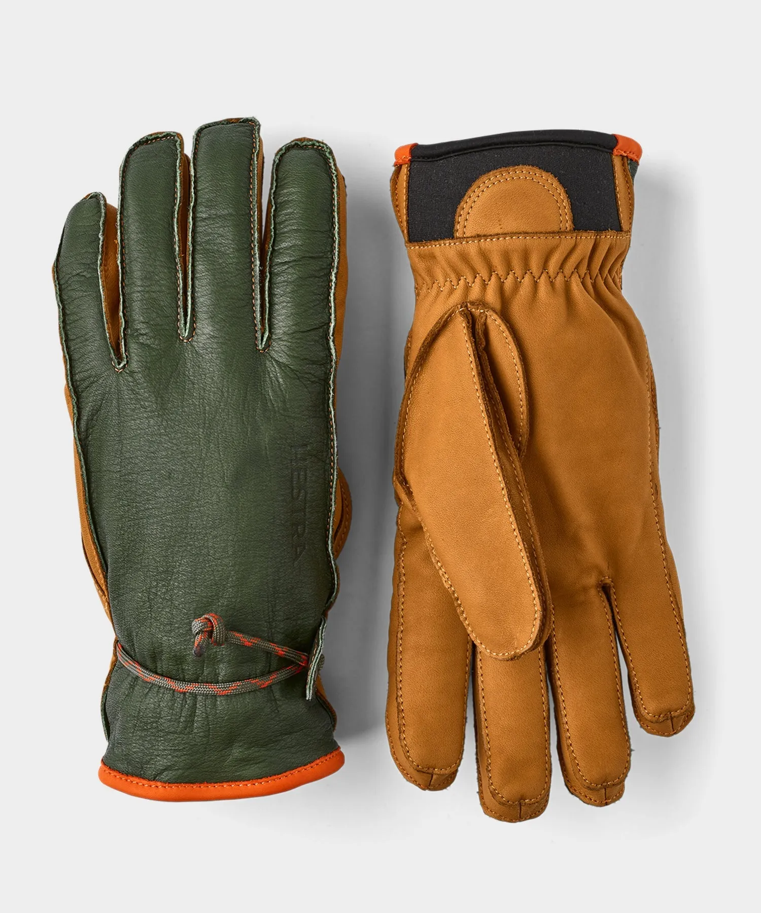 Hestra Wakayama Glove in Forest   Cork