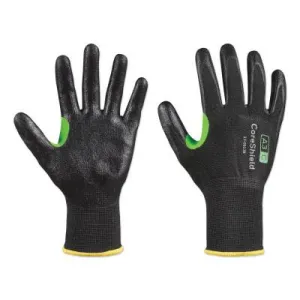 Honeywell CoreShield™ A3/C Coated Cut Resistant Gloves, 6/XS, HPPE/Basalt, Smooth Nitrile, 13 ga, Black, 23-0913B/6XS