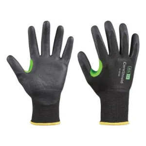 Honeywell CoreShield™ A4/D Coated Cut Resistant Gloves, 10/XL, HPPE/Steel, Nitrile Micro-Foam, 18 ga, Black, 24-9518B/10XL