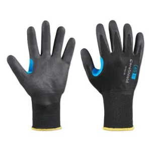 Honeywell CoreShield™ A5/E Coated Cut Resistant Glove, 11/XXL, HPPE/SS, Nitrile Micro-Foam, 13 ga, Black, 25-0513B/11XXL