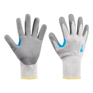 Honeywell CoreShield™ A6/F Coated Cut Resistant Gloves, 8/M, HPPE/Alloy/Basalt, Nitrile Micro-Foam, 13 ga, Grey, 26-0513W/8M