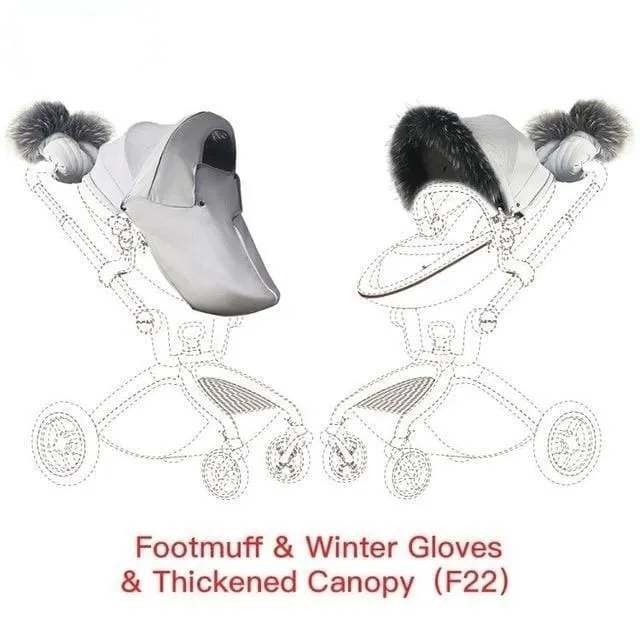 Hot Mom - Elegance F022 - Stroller Winter Kit