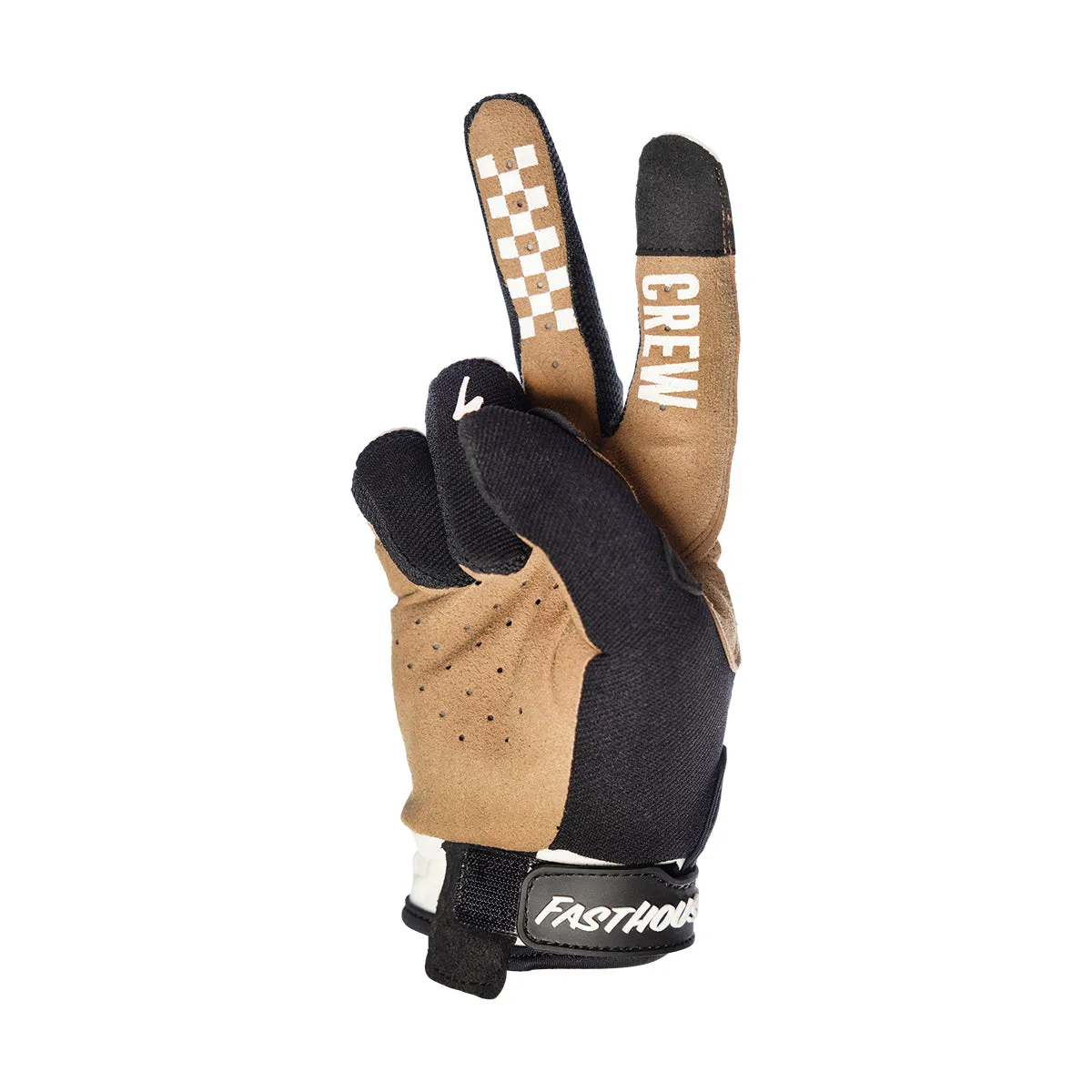 Hot Wheels Speed Style Youth Glove - White/Black