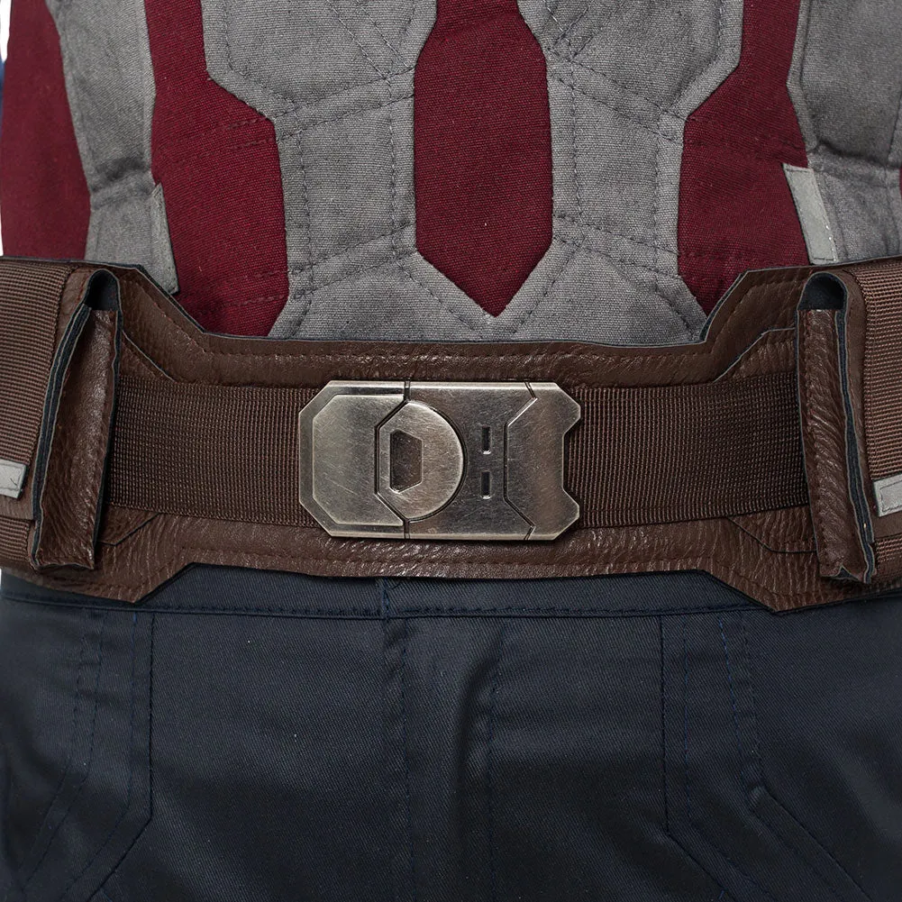 Infinity War Steven Rogers Outfit Uniform Suit Cosplay Costume NEW
