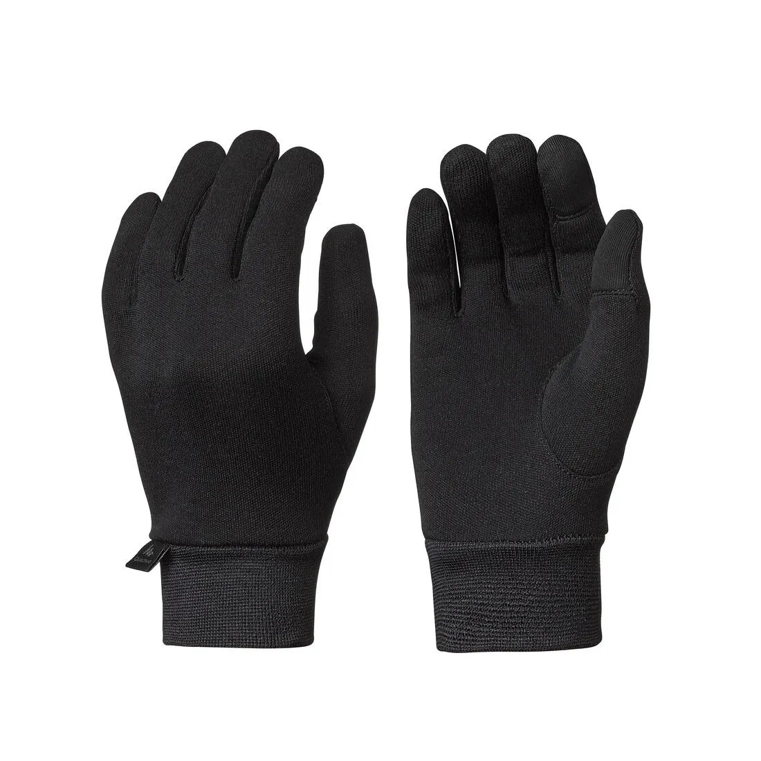 KIDS’ HIKING TOUCHSCREEN COMPATIBLE GLOVES - SH500 MOUNTAIN SILK - AGE 6-14