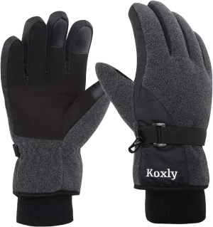 Koxly Waterproof 3M Insulated Touch Gloves