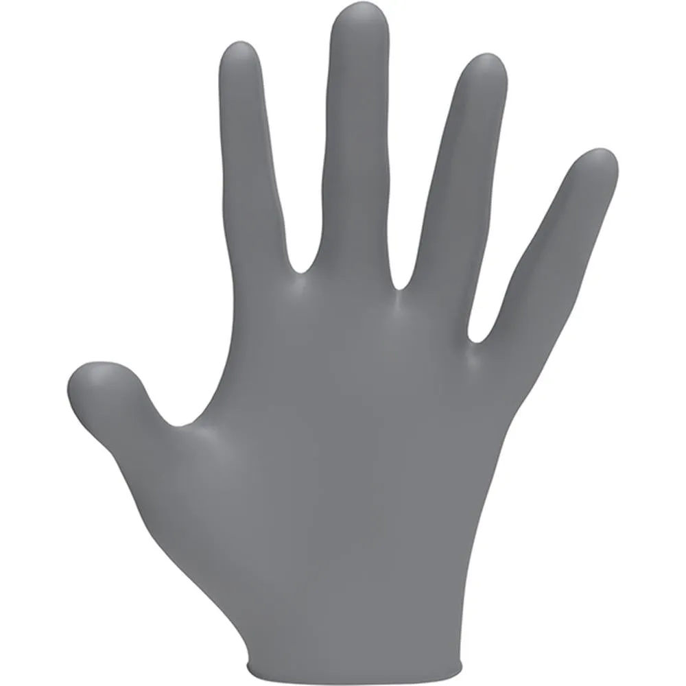 L3VEL3 Nitrile Liquid Metal Gloves - SMALL / 100 Pack - 4 mil Thickness