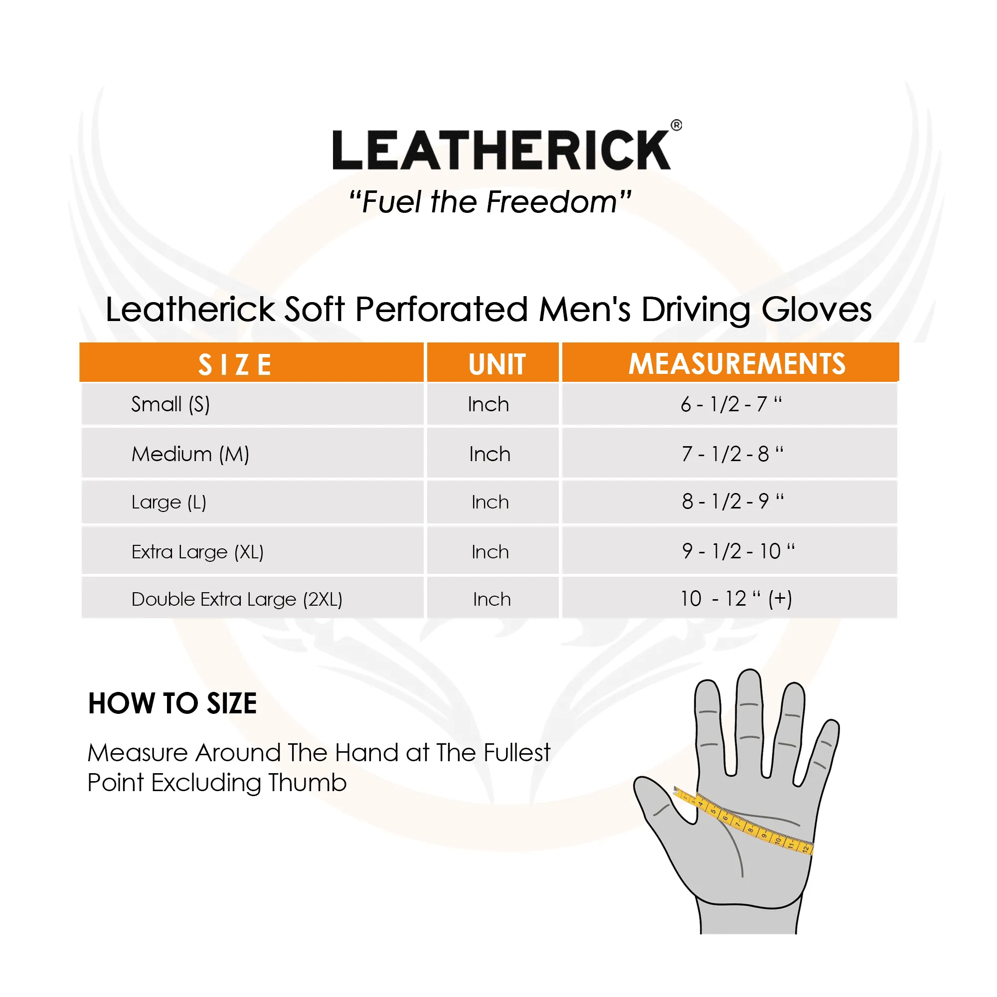 Leatherick Men's Classic Genuine Leather Driving Gloves