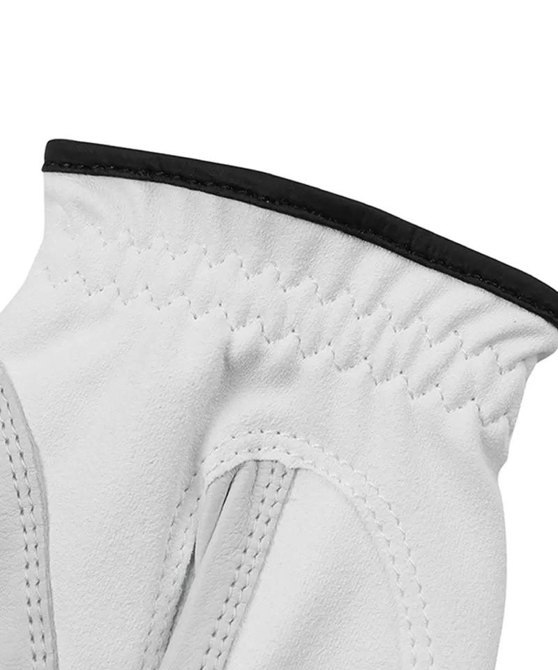 MACKY Golf: Circle Patch Golf Gloves (Both Hands) - White