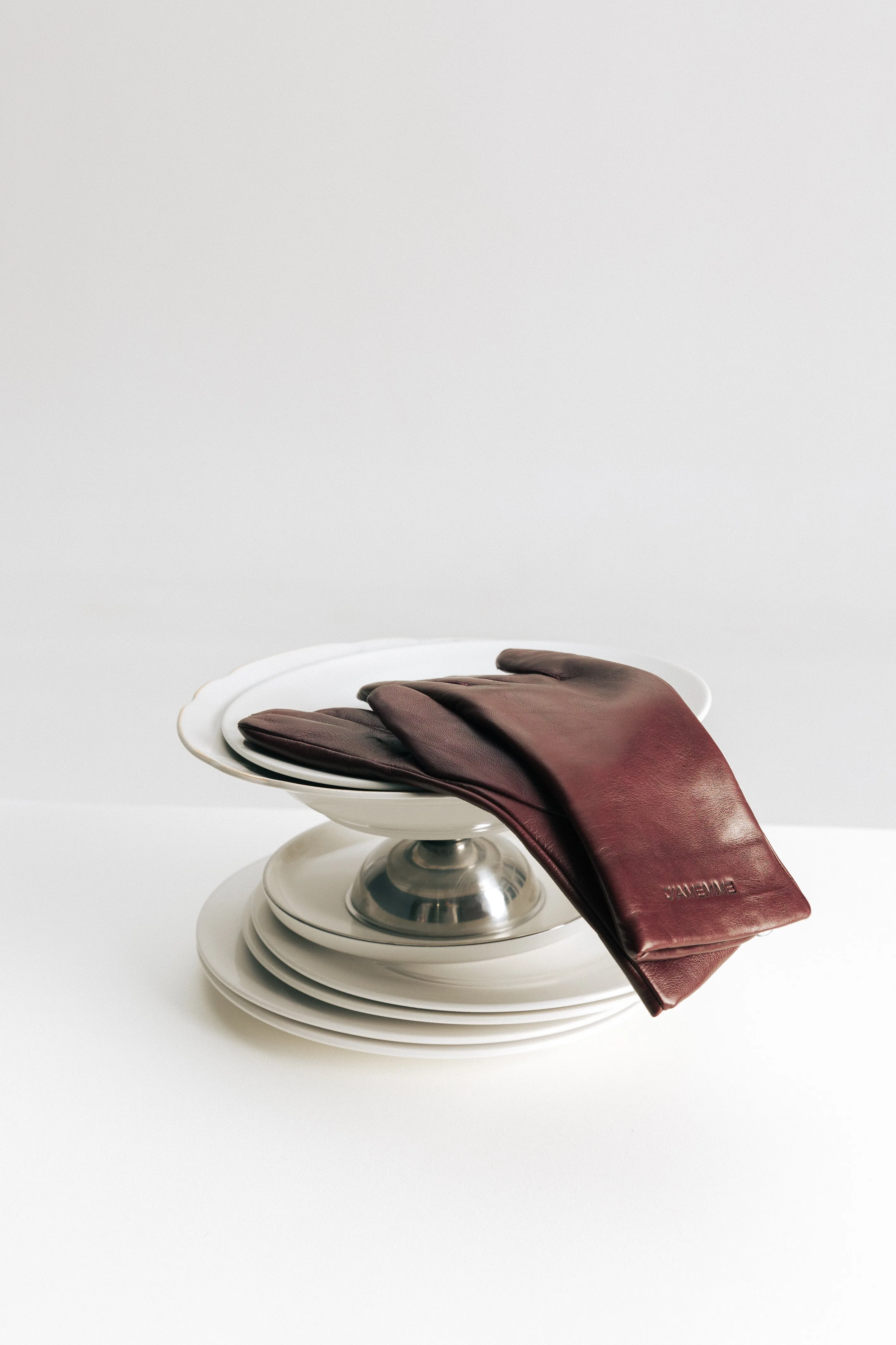 MARSALA LEATHER GLOVES
