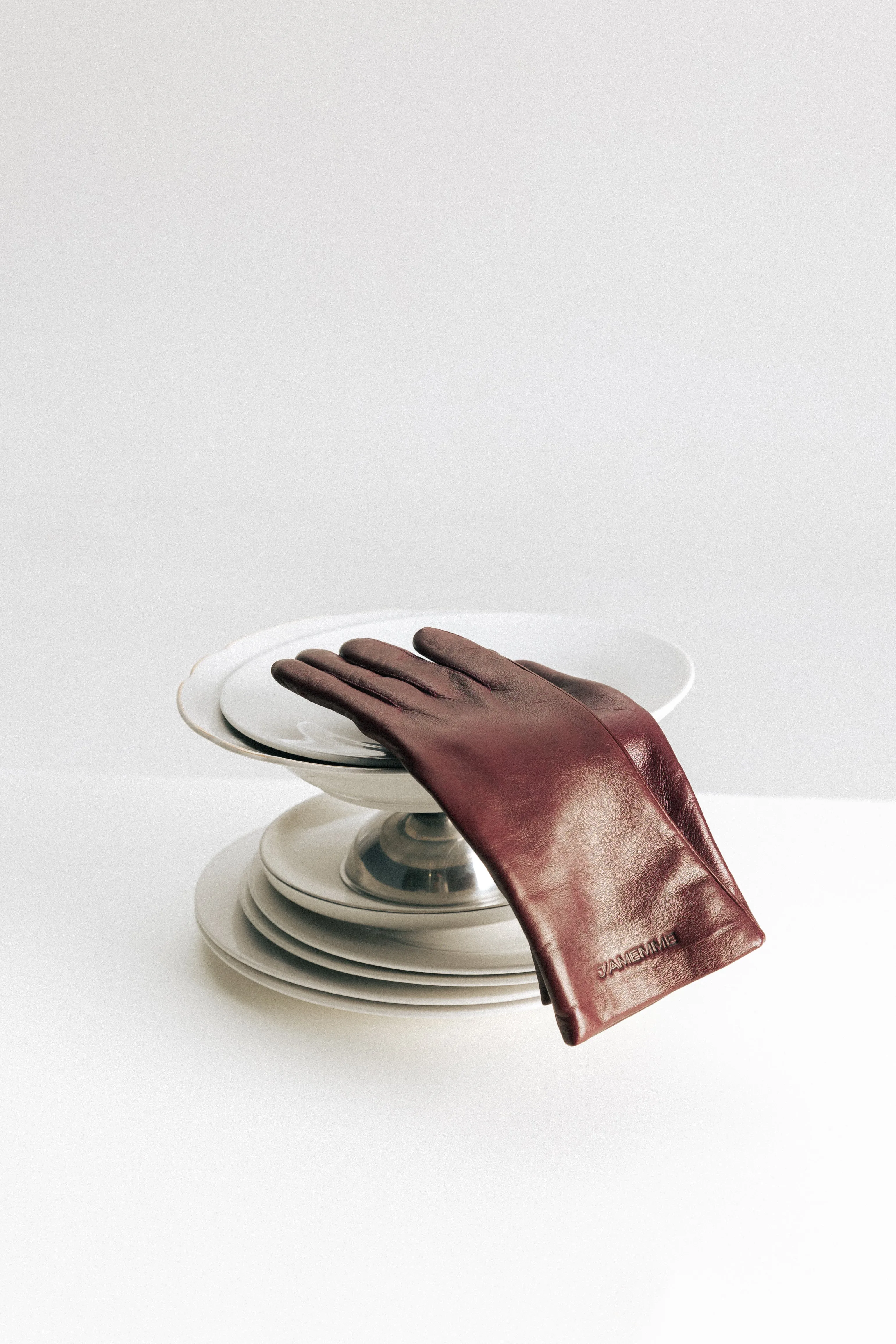 MARSALA LEATHER GLOVES
