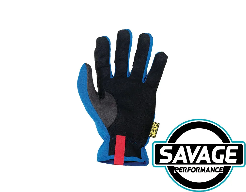 Mechanix Blue FastFit Gloves - Size Large