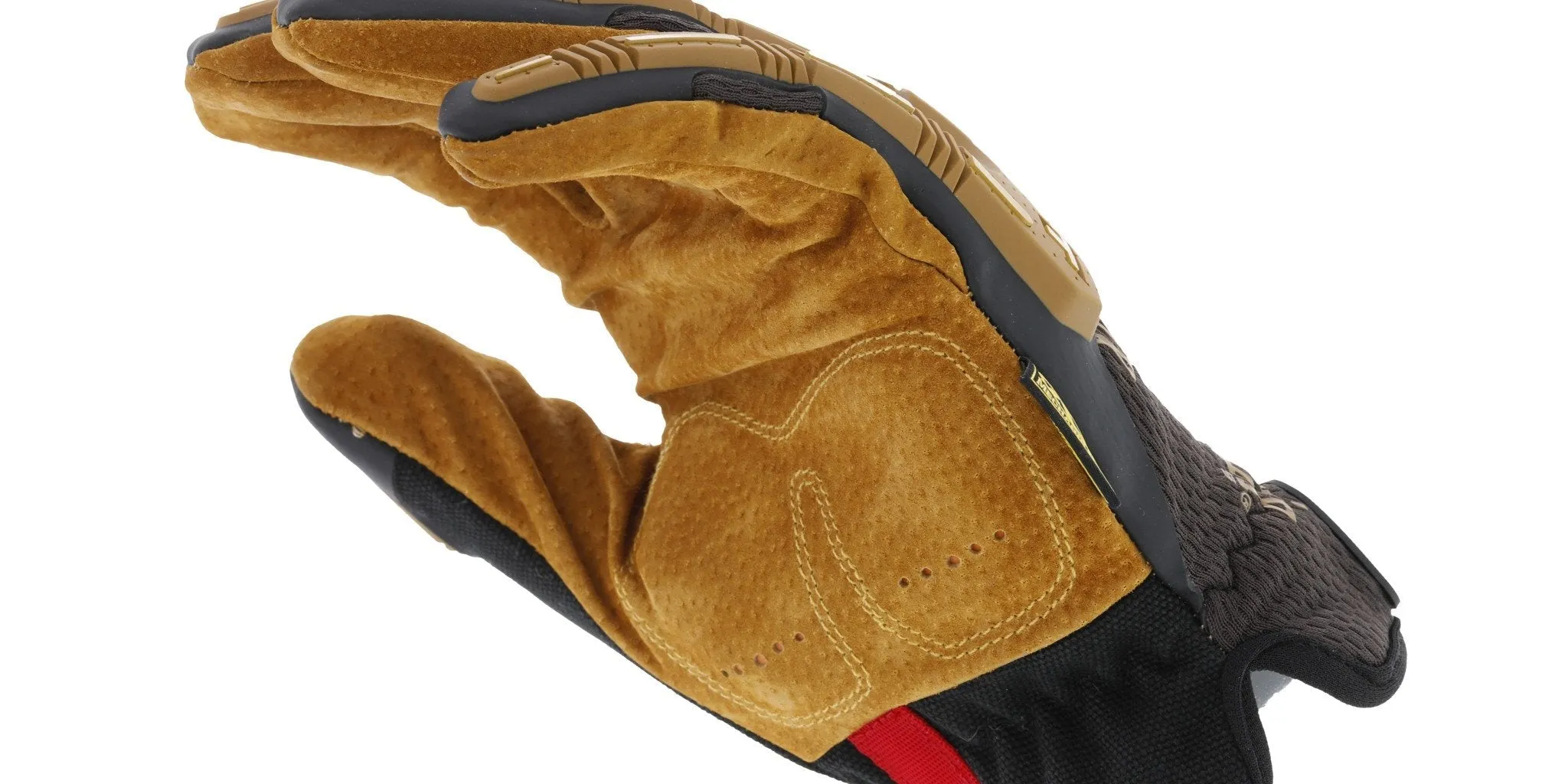 Mechanix Wear Durahide M-Pact Open Cuff Leather Glove