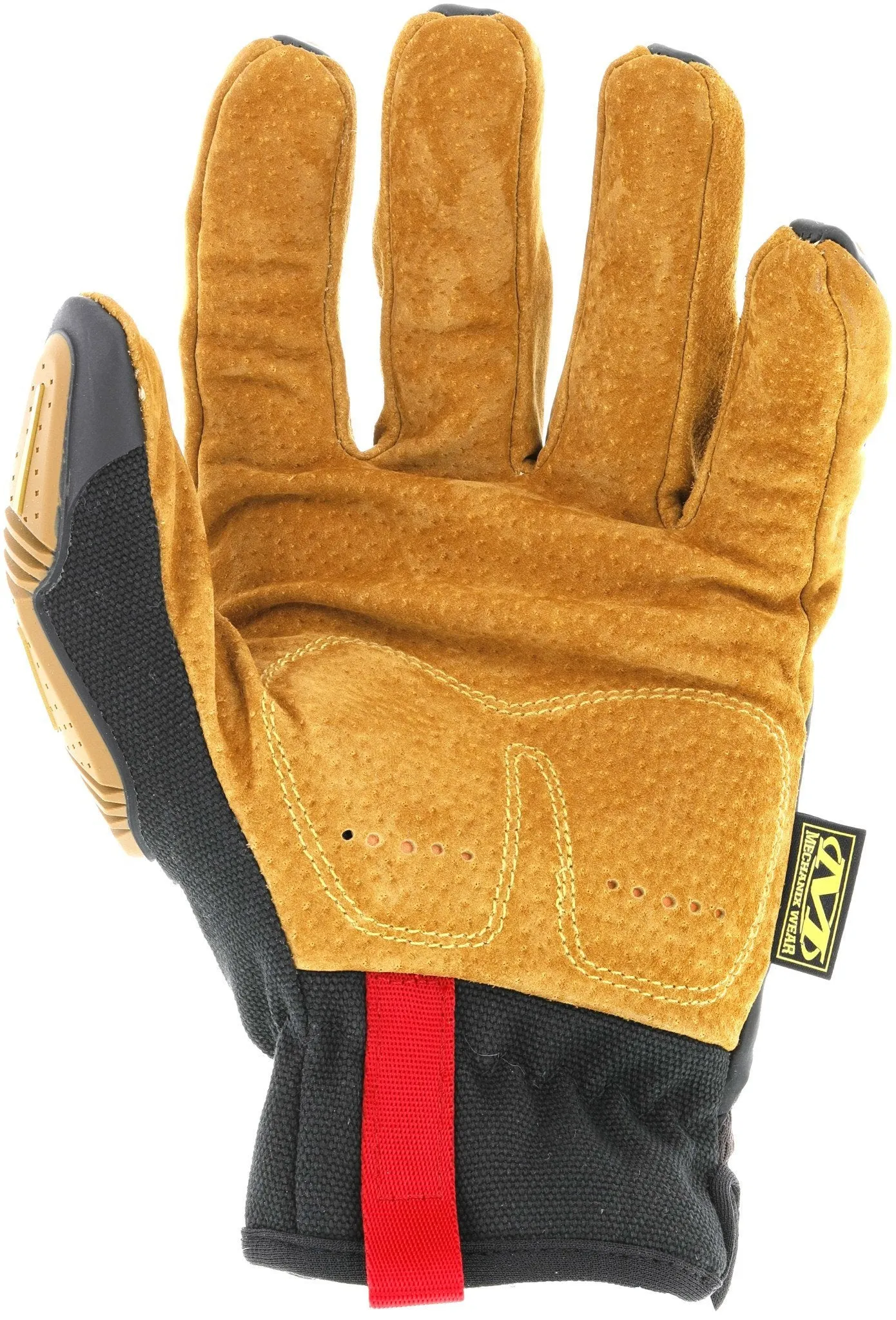 Mechanix Wear Durahide M-Pact Open Cuff Leather Glove