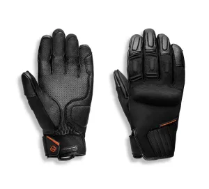 Men's H-D Brawler Full Finger Glove - Black