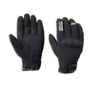 Men's South Shore Textile Gloves - Black