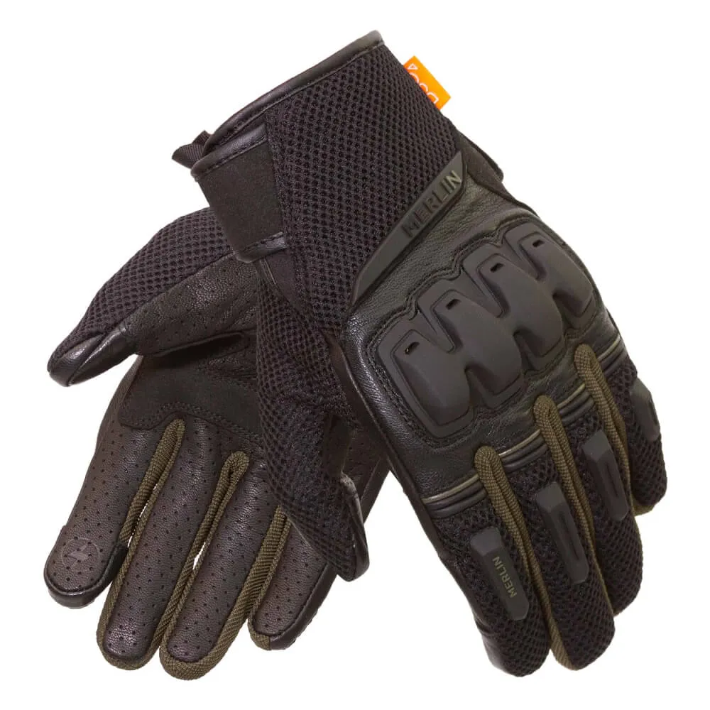 Merlin Jura Air D3O Gloves Black / Dark Green