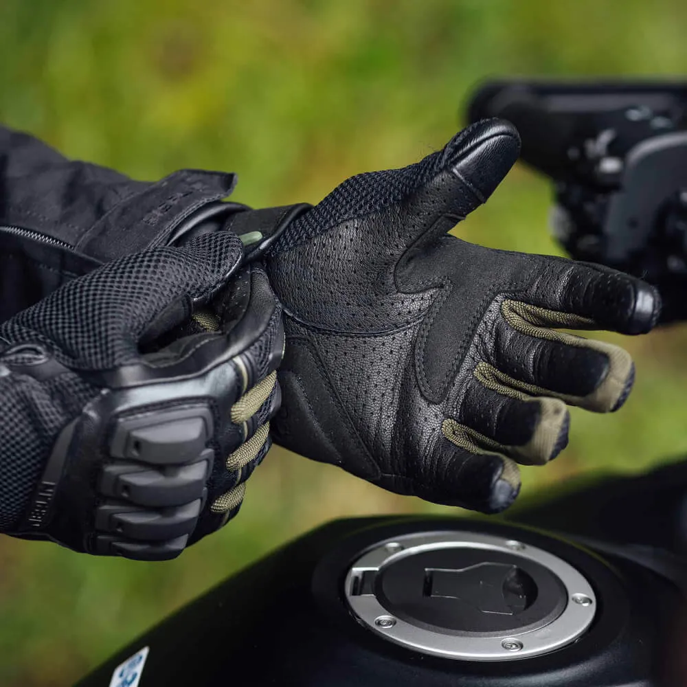 Merlin Jura Air D3O Gloves Black / Dark Green