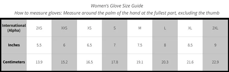 Merlin Skye Gloves - black