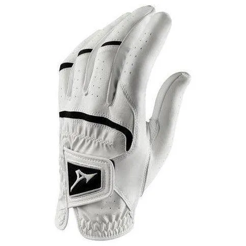 Mizuno Elite Golf Glove ML White/Black (230197) LH