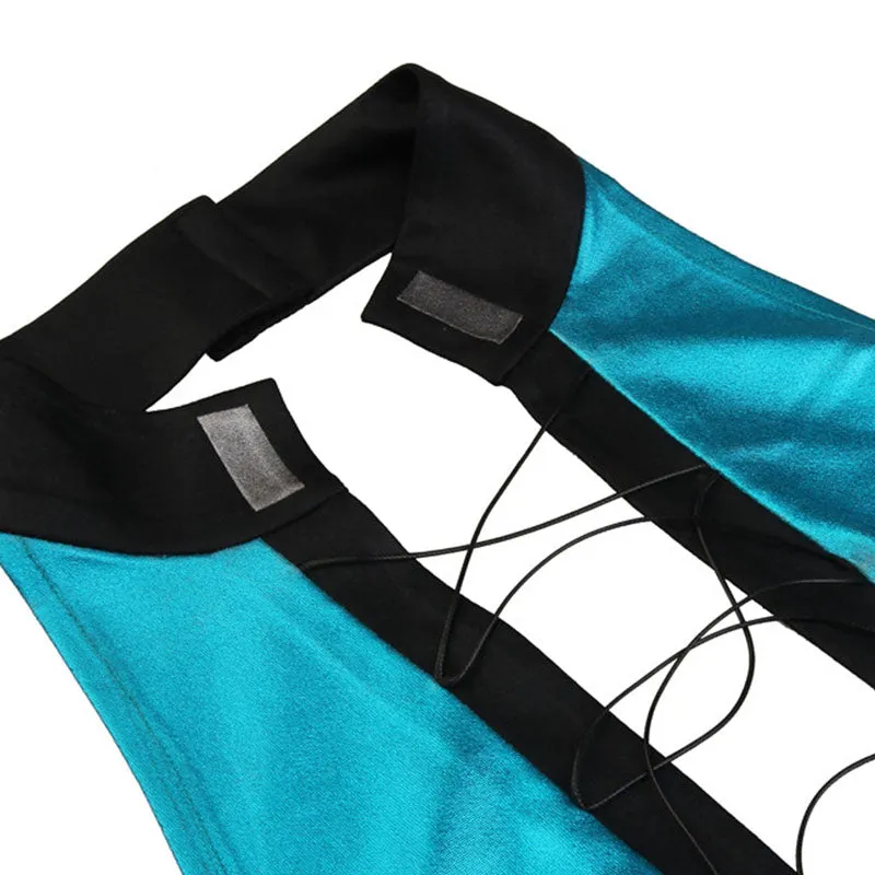 MKX Kitana Cosplay Costume Jumpsuit