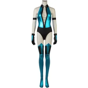 MKX Kitana Cosplay Costume Jumpsuit