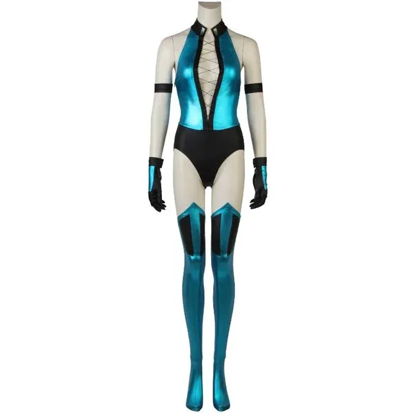 MKX Kitana Cosplay Costume Jumpsuit
