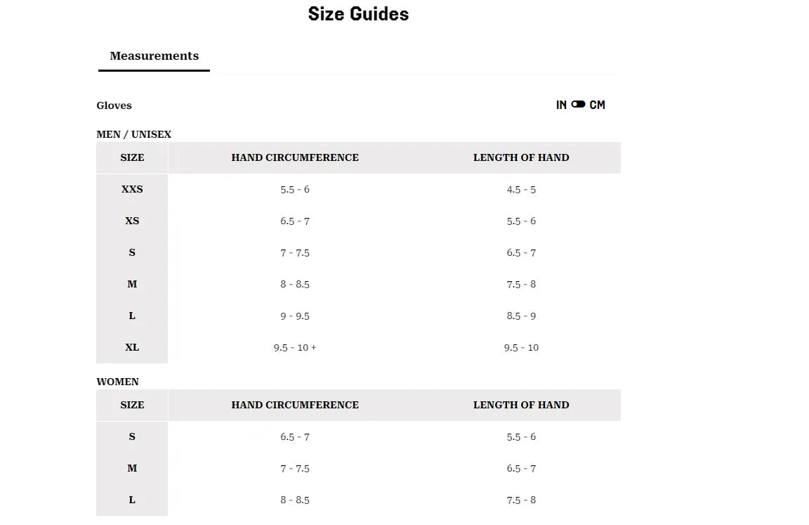 Mountain Hardwear WindLab Gore-Tex Infinium Stretch Glove - Black - Extra Small