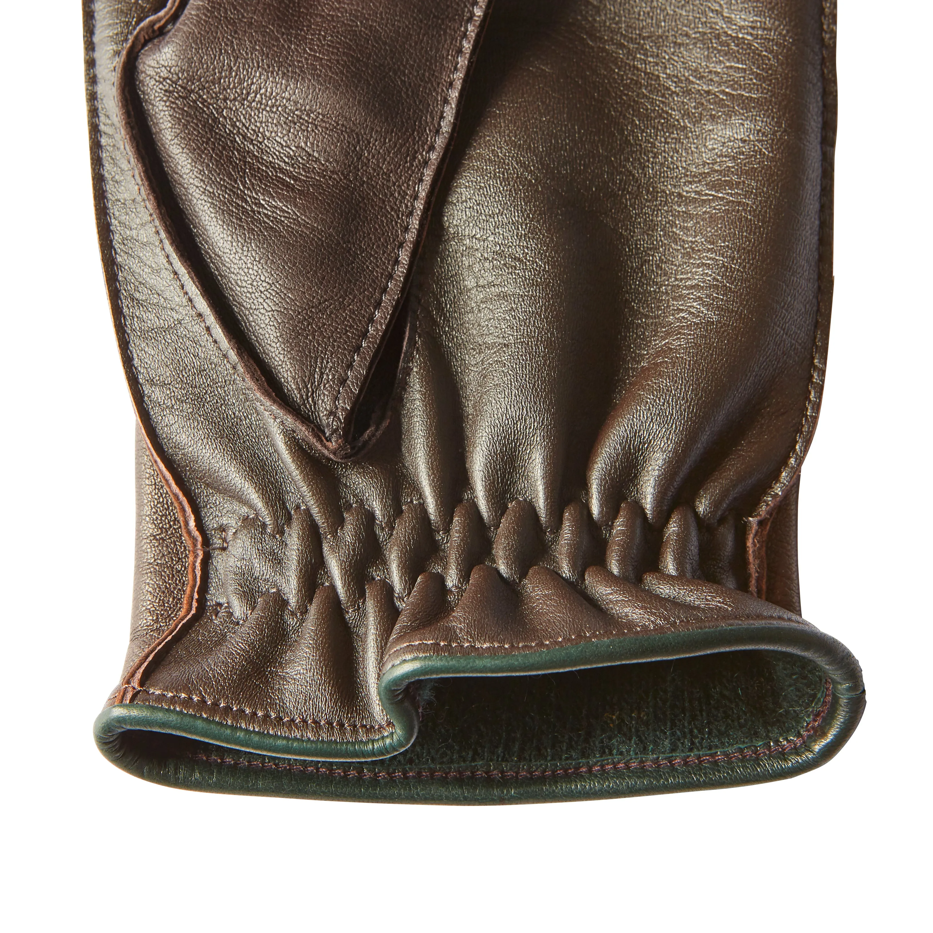 Nappa Touchscreen Leather in Espresso Brown