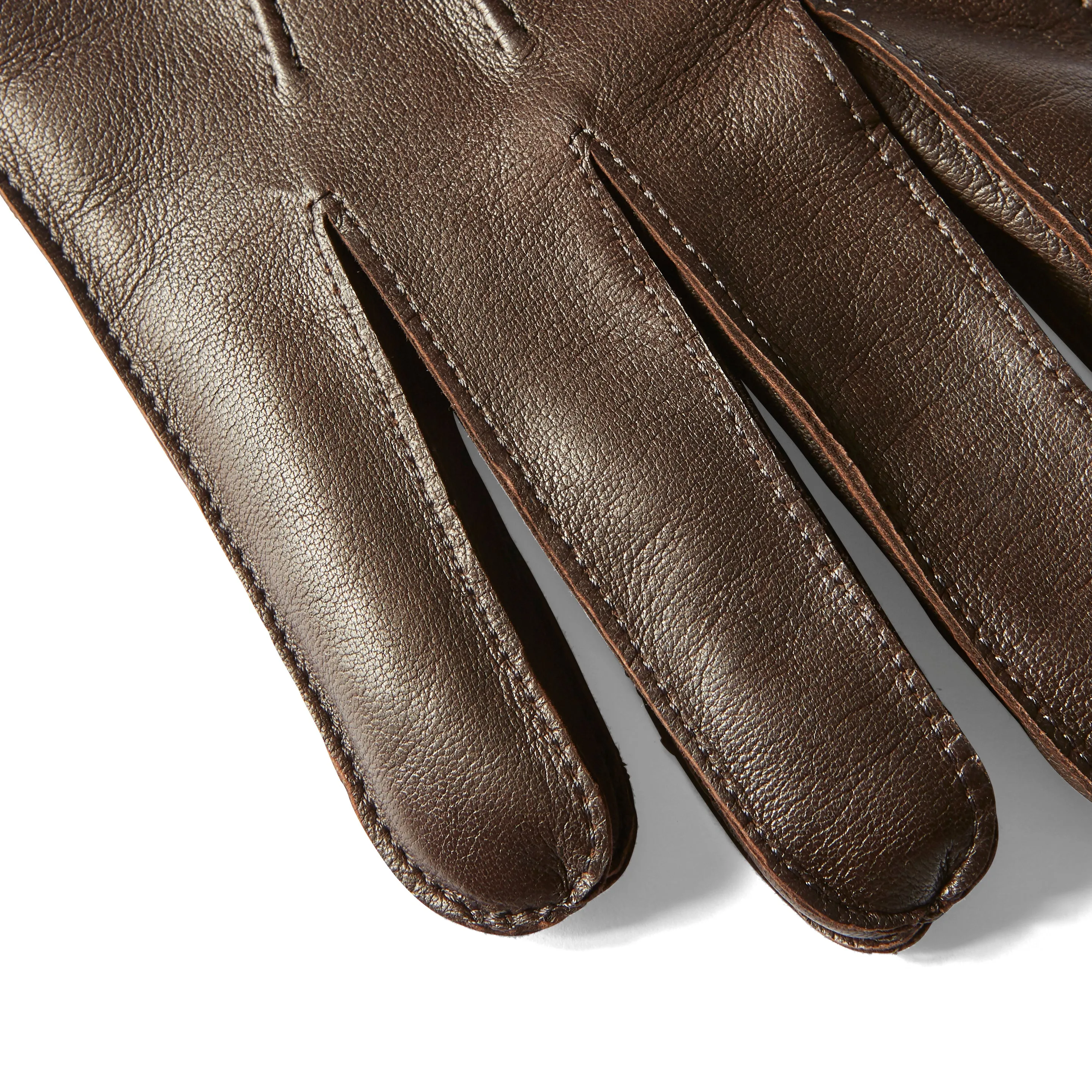Nappa Touchscreen Leather in Espresso Brown