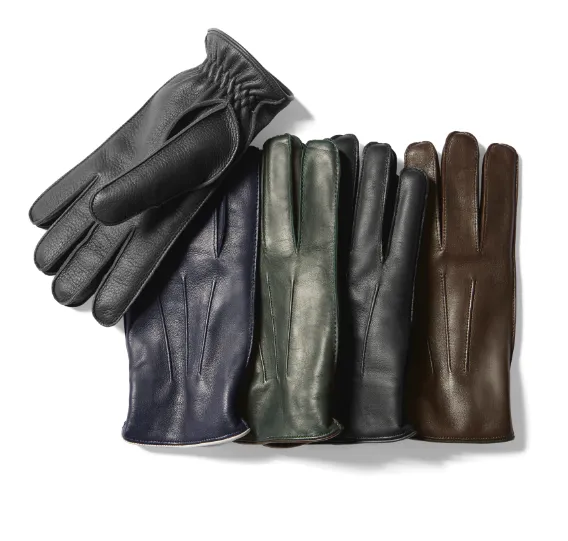 Nappa Touchscreen Leather in Espresso Brown