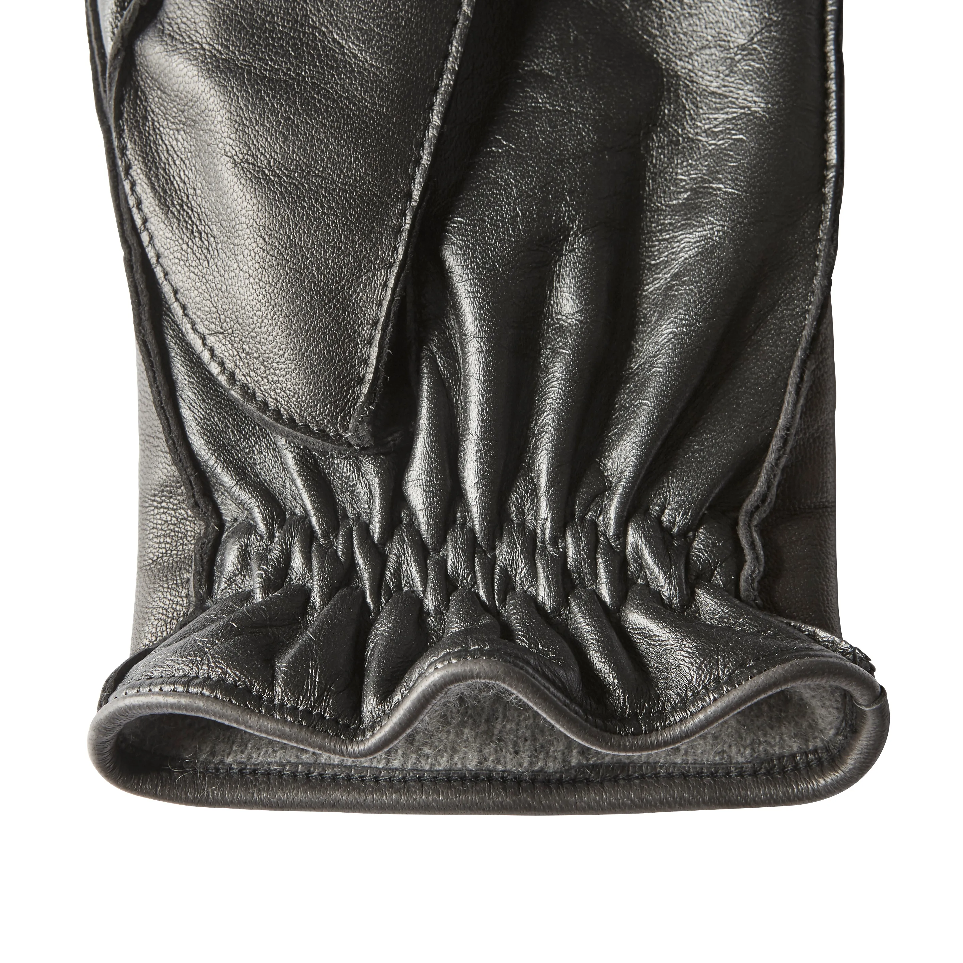 Nappa Touchscreen Leather in Notte Black