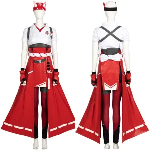 OW Kiriko Cosplay Costume Outfits Halloween Carnival Suit