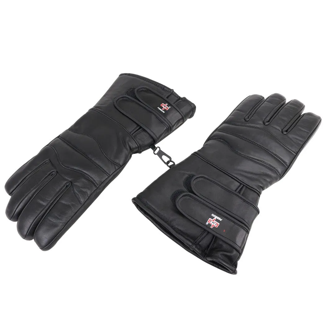 Perrini Motorcycle Gloves Close out Winter Riding Leather Biker Leather Gloves New