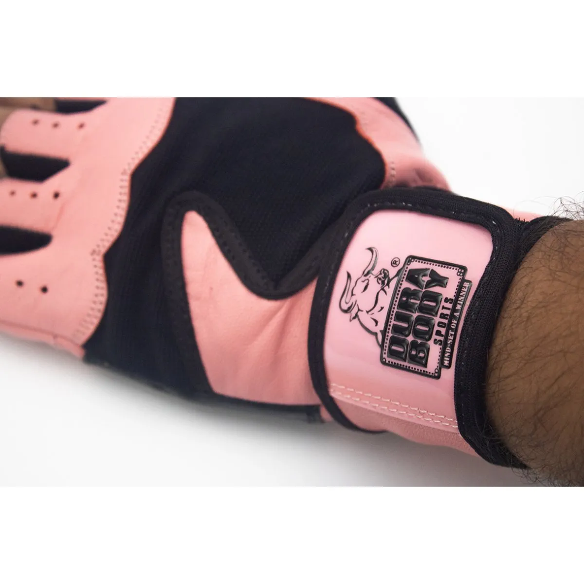 Pink Platinum Toro Series Workout Gloves