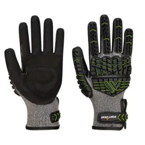 Portwest VHR15 Nitrile Foam Cut Level F Impact Glove-A755